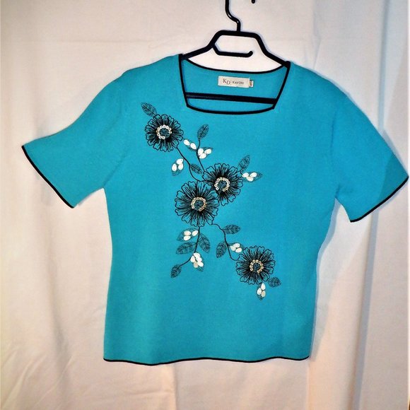 ~~~ Kay Dee ~~~ TOP ~ Large - Picture 2 of 2